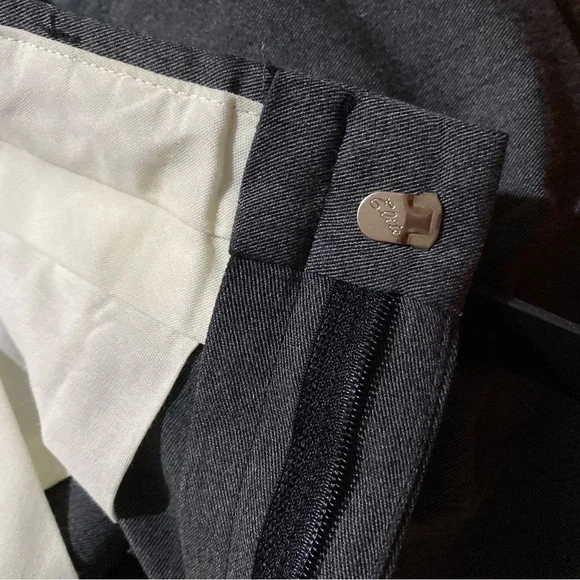 UNTIED Men’s Pleated Dress Pants With Belt Size Waist 34 Length 30 - Picture 13 of 16